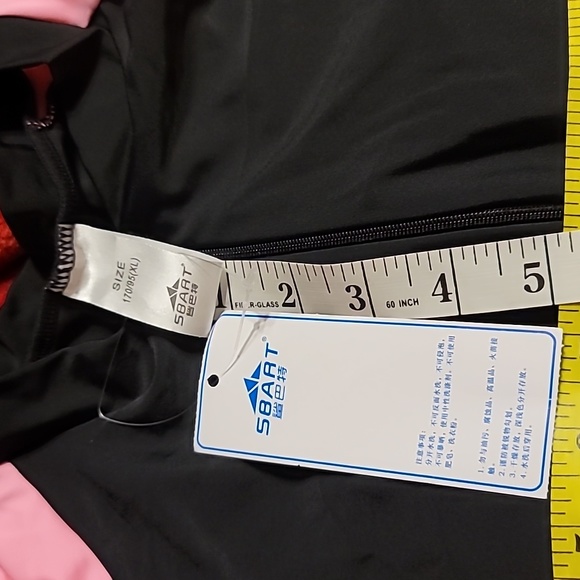 NWT Rashguard One Piece Short Sleeve Zip Up Size XL - Picture 10 of 11